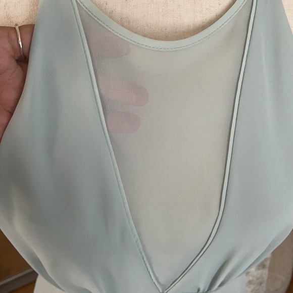 Reiss Mint Kite Halter Dress Sz 6 - Picture 3 of 6